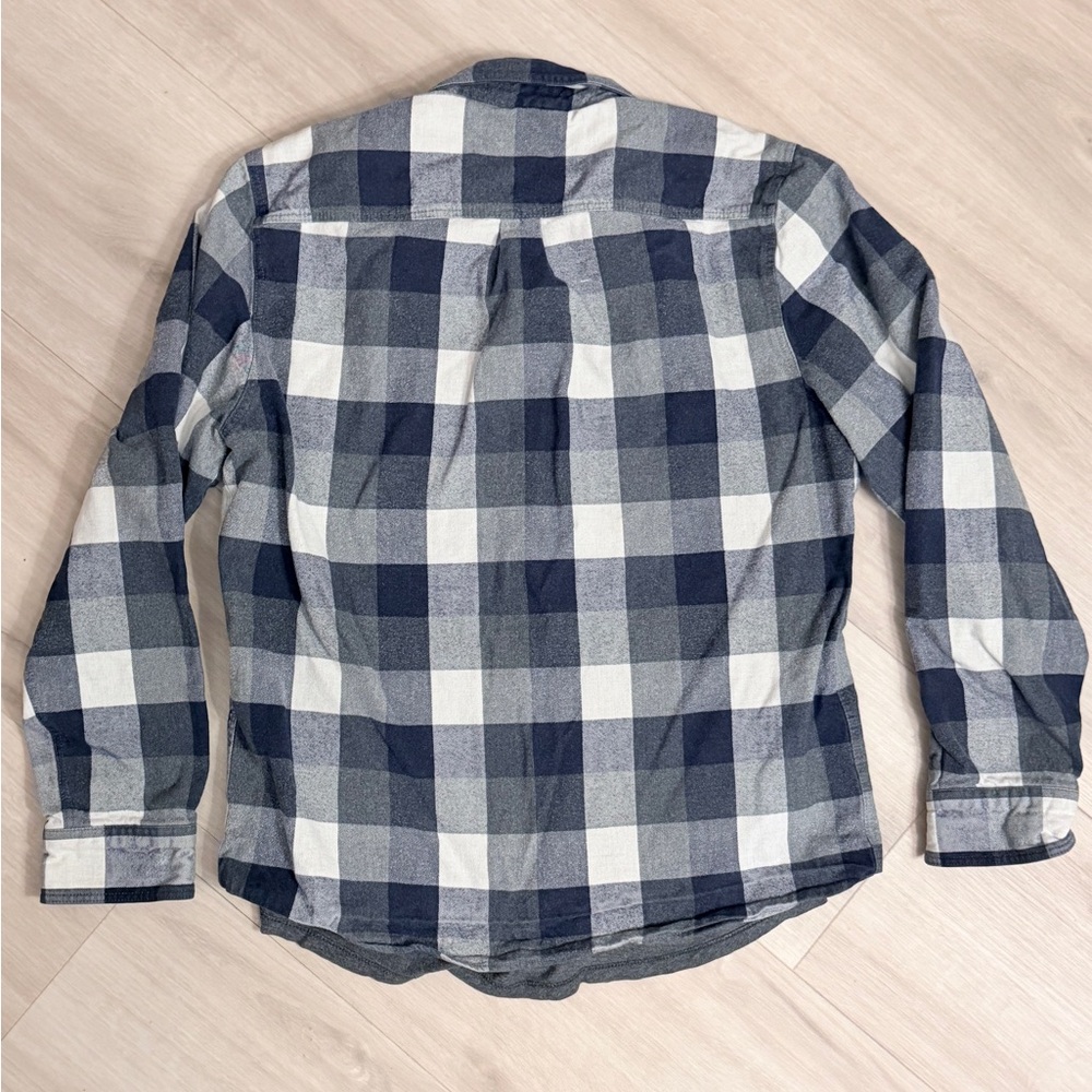 Marine Layer Lined flannel Plaid Jacket Size: Medium - Picture 3 of 6
